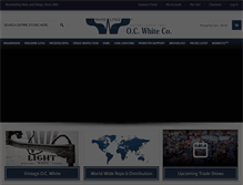 Tablet Screenshot of ocwhite.com